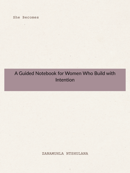 She Becomes: A Guided Digital Notebook for Healing & Balance